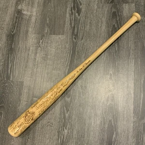 Bate de béisbol 1995 Heavy Hitters Orioles MLB grabado con láser firmas de equipo 40 oz - Imagen 1 de 14