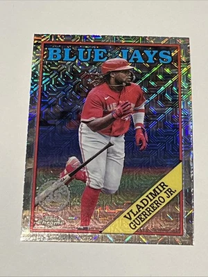 2023 Topps #T88C-9 Vladimir Guerrero Jr. Blue Jays 1988 35th Chrome - Image 1 of 2