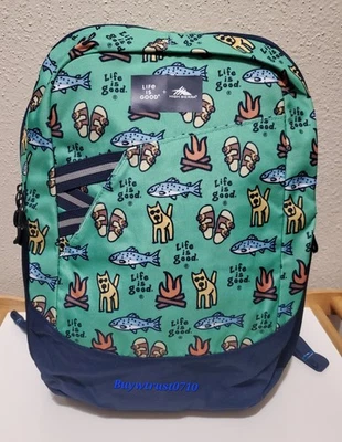 全新带标签 High Sierra X Life Is Good Outburst 背包 — 第 1/4 张图片