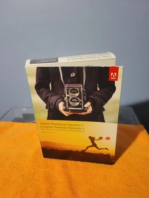 Adobe Photoshop Elements 11 & Adobe Premiere Elements 11 Bundle Pack New Sealed - Image 1 of 4