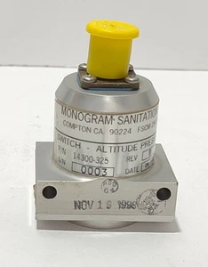 INTERRUPTOR MONOGRAMA SANEAMIENTO 14300-325-ALTITUD PRESIÓN REV B - Imagen 1 de 6