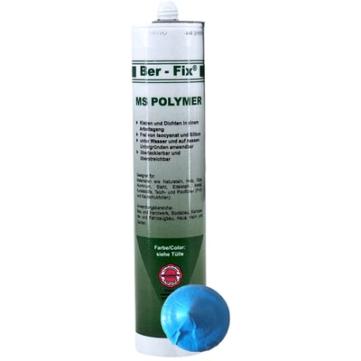 BER-FIX® Ber-Fix MS Polymer Blau Kleb- und Dichtstoff Poolreparaturen Unterwasser