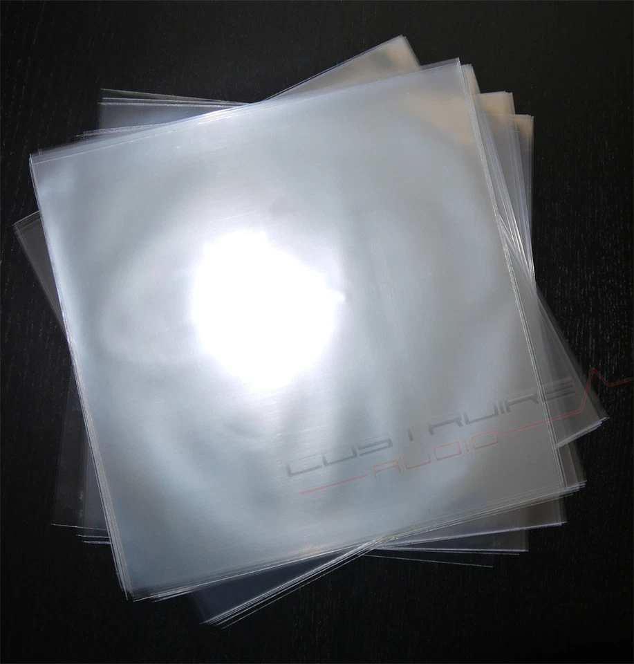 200 Pezzi - BUSTA Trasparente per Dischi 33 GIRI LP in POLIPROPILENE 100 micron