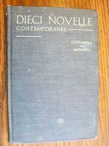 DIECI NOVELLE CONTEMPORANEE HC c1938 Italian Language - Picture 1 of 5