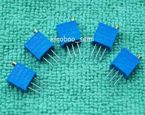 100pcs 3296W-103 3296 W 10K Ohm Trim Pot Trimmer Potentiometer - Picture 1 of 1