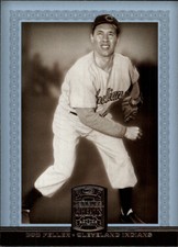 2005 Donruss Greats Baseball Card #8 Bob Feller 