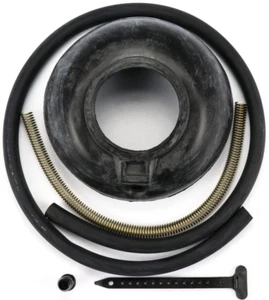 US MADE 1965 -67 Corvette Fuel Gas Tank Filler Neck Overflow Boot Rubber Kit NEW - Picture 1 of 2