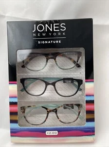 Jones New York Signature 3 Paar +2,00 Lesebrillen Lesebrillen für Damen - Bild 1 von 12
