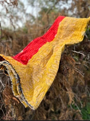 6 Pices Wholesale Lots Of  Vintage Kantha Throw Blankets & Quilts Indian Kantha. - Image 1 of 4