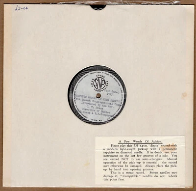 RARE CAPEL SAMMAH CWM LLINAU CEMMAES ROAD 1973 HYMN SERVICE 10" VINYL LP - Image 1 of 4