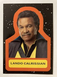 2019 Topps Star Wars The Rise of Skywalker Sticker Card #cs-4 LANDO CALRISSIAN - Bild 1 von 2