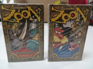 ZOON Card Game RHINOGOTHS & MONKUS DECK - WARUS & BOARIX DECK SEALED - Picture 1 of 1