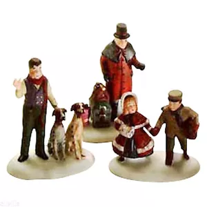 VISION OF A CHRISTMAS PAST # 58173 DEPT 56 DICKENS VILLAGE ZUBEHÖR 3er SET - Bild 1 von 2