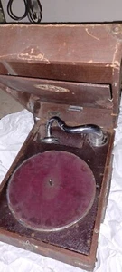 Gramofono Antiguo Tocadiscos Principio Siglo XX VINTAGE - Imagen 1 de 6