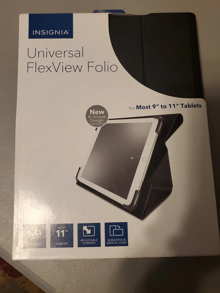 INSIGNIA Universal FlexView Folio Tablet Reader Adjustable Corners - Image 1 of 1
