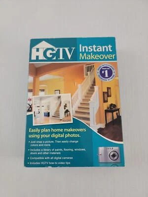 Nova Development HGTV Instant Makeover (Microsoft Windows XP, Vista o 7) Nuevo en caja Foto 1 de 4