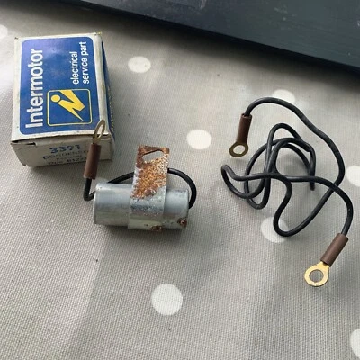 FIAT 850 DISTRIBUTOR CONDENSER Intermotor 3391 - Image 1 of 4