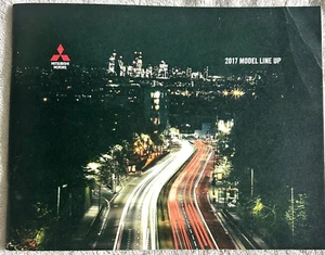 ORIGINAL FACTORY 2017 MITSUBISHI AUTOMOBILES MODEL BROCHURE - 24 PAGES RARE FIND - Picture 1 of 4