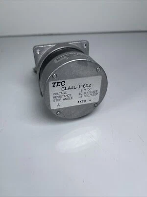 TEC CLA45-14602 STEPPER MOTOR 1.8 DEG/STEP 8 VDC MODEL SPH-54A-8 - Image 1 of 4