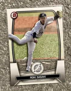 2023 Bowman NPB Nippon Professional Baseball - Roki Sasaki #92 - Picture 1 of 2