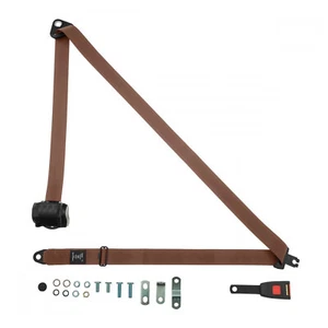 Front Automatic Seat Belt For Suzuki Swift Hatchback 3dr 1983-1986 Black - Picture 1 of 7