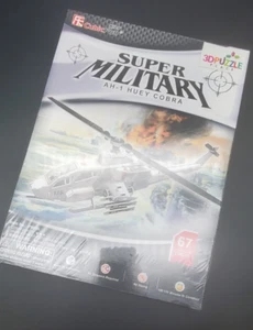 CubicFun P603H Super Military AH-1 Huey Cobra Puzzle 3D 67 Teile. NEU. VERSIEGELT. - Bild 1 von 3