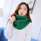 Warm Winter Cashmere Scarf Thickened Knitted Scarf Solid Color Scarves  Girls