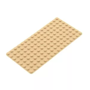 1x Lego Bau Platte 8x16 flach beige Grundplatte 3535 7776 6557 3865 - Bild 1 von 1