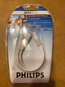 Philips Universal Head Phone Splitter (MP3 Gear) SJM2115/17 “Factory New”Sealed. - Picture 1 of 3