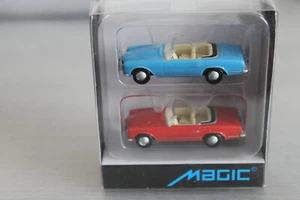 Herpa/Magic Konvolut/Sammlung Mercedes Benz 230 SL `65 Cabrio blau, rot OVP - Picture 1 of 1