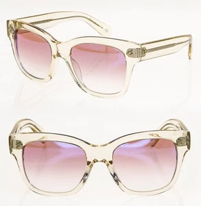Oliver Peoples 5442 MELERY Yellow Crystal Pink Rectangle Sunglasses OV5442SU - Picture 1 of 7