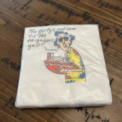 Servilletas de fiesta Maxine Hallmark de colección cangrejo vieja dama Foto 1 de 2