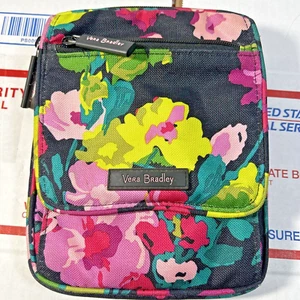 Vera Bradley Umhängetasche/Handtasche (klein 6 x 8 Zoll) Blumenmuster schneller Versand - Bild 1 von 8