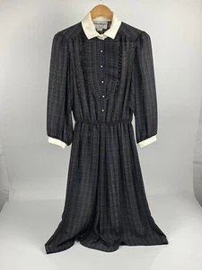 Vestido De Colección Donna Morgan Southern Belle Sheer Frontier Prairie Talla 9/10 Cuello - Imagen 1 de 17