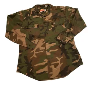 Embroidered Duck Camo Shacket - Picture 1 of 4