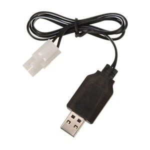 RC Toy Car Boat Plane 9.6V 200mA USB NiCd/NiMH Battery Charger Connector Cable - Picture 1 of 6