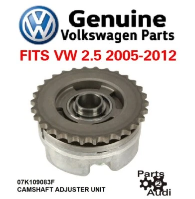 Ajustador de levas VW Jetta Beetle Passat Golf Rabbit 2005-2014 VOLKSWAGEN GENUINO Foto 1 de 3