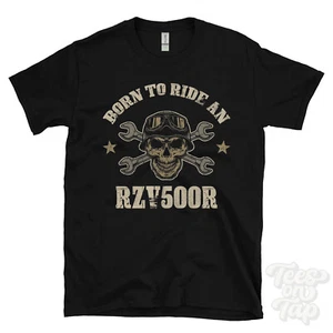 BORN TO RIDE AN RZV500R T-SHIRT - Bild 1 von 2