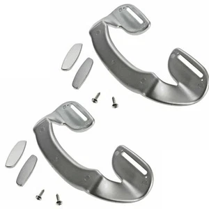 Für Servis Silber Plastik Kühlschrank Gefrierschrank Tür Griff 75mm Zu 155mm 2 - Bild 1 von 2