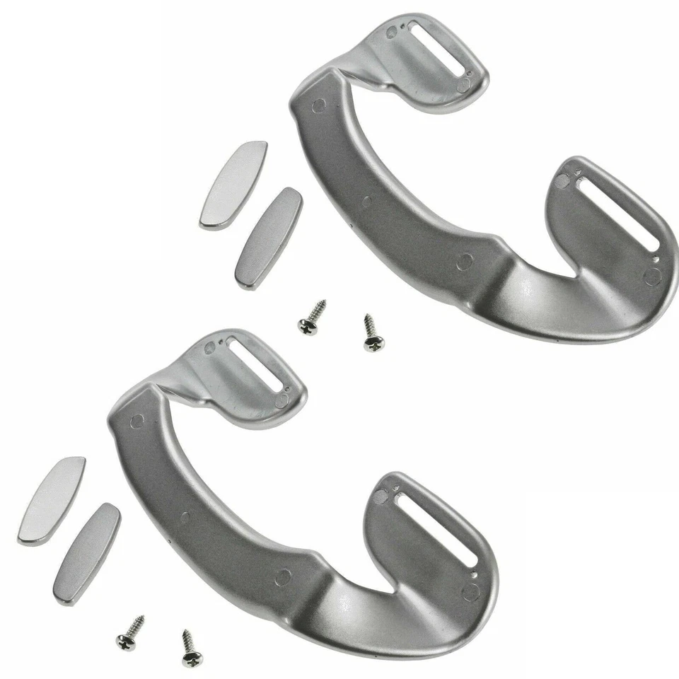 Für Servis Silber Plastik Kühlschrank Gefrierschrank Tür Griff 75mm Zu 155mm 2 - Bild 1 von 2