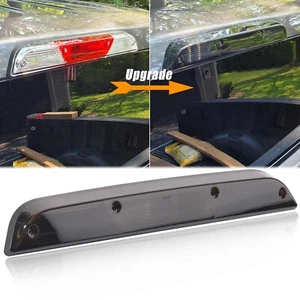 Smoke 3rd Tail Stop Cargo Light for Ford F150 2015- 2021 Black Third Brake Rear - Picture 1 of 8