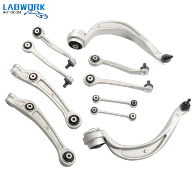 10pc For Audi 12-15 A4 A5 S4 S5 Q5 Front Control Arm Balljoint Suspension Kit - Image 1 of 4