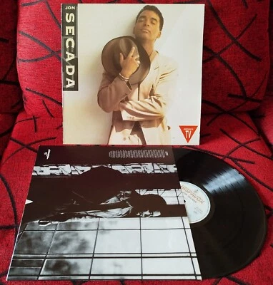 JON SECADA ** Jon Secada ** ORIGINAL 1992 SPAIN LP w/ INSERT ** GLORIA ESTEFAN - Image 1 of 4