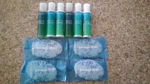 Bath & Body Works travel 2 Shampoos, 2 Conditioners, 4 Soap Bars NEW Free S&H - Picture 1 of 6