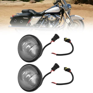 Fog Light Passing Auxiliary Lamp Fits For Harley Classic FLHRC 2007-2012 - Picture 1 of 15