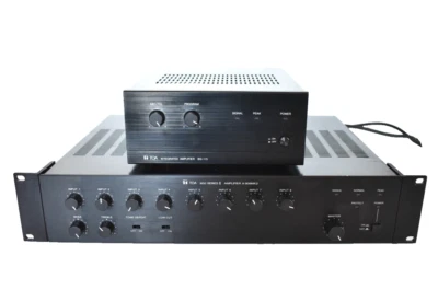 TOA 900 SERIES II AMPLIFIER A-912MK2 TOA BG-115 Amp/Mixer VINTAGE DJ EQUIPMENT - Image 1 of 4