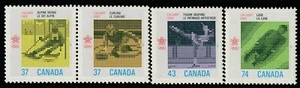 Canada #1195-1198, 1988 Winter Olympics, Set of 4, MNH 1988 - Picture 1 of 1