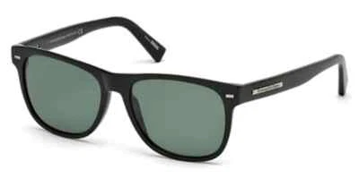 Auténticas gafas de sol ERMENEGILDO ZEGNA EZ0020 01R negras brillantes - 54 mm (55-8) Foto 1 de 4