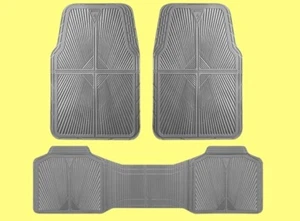 Rubber Car Floor Mats All Weather Waterproof for Cars Trucks SUV #4214 AMZ36 - Picture 1 of 2