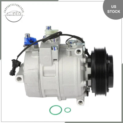 Se adapta a Saab 9-5 2003-2009 L4 2,3 L 5046891 5048095 1x nuevo compresor de CA con embrague Foto 1 de 4